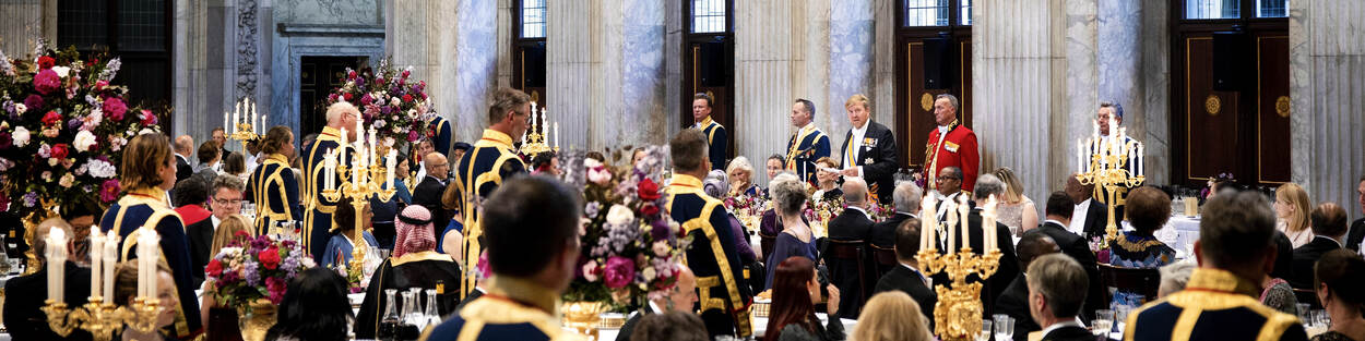 Diner Corps Diplomatique Koninklijk Paleis Amsterdam